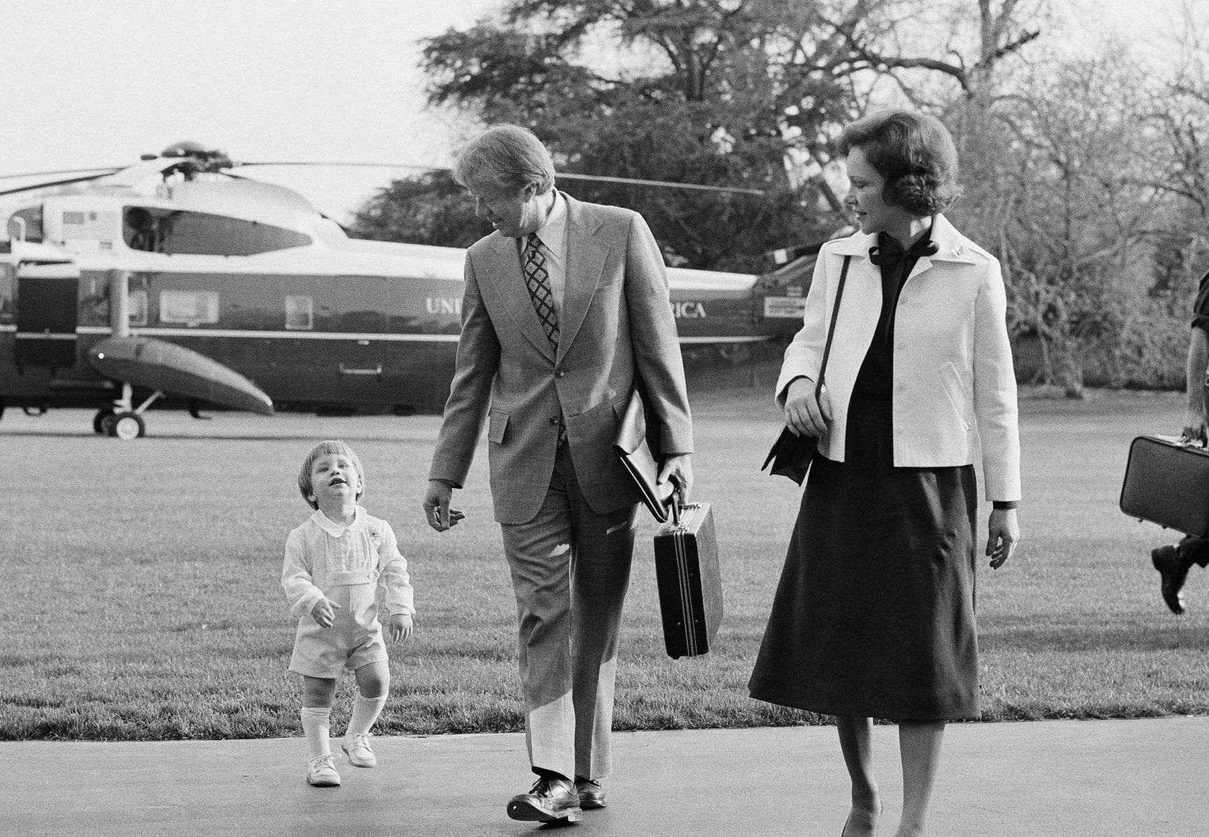Jimmy and Rosalynn Carter, 1977